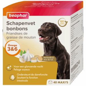 Beaphar Schapenvet Bonbons Knoflook 245 g