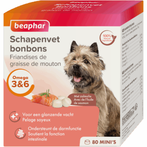 Beaphar Mini Schapenvet Bonbons Zalm 245 g