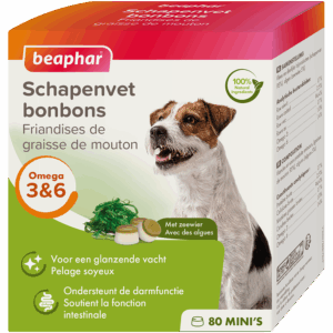 Beaphar Mini Schapenvet Bonbons zeewier 245 g
