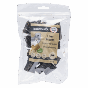 Leverstukjes hondensnack 200 g.