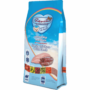 Renske Kip Lam Mini Hond 2 kg