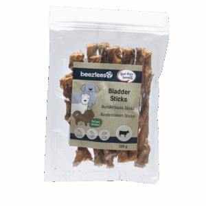 Beeztees Gedraaide Blaassticks 100 g.