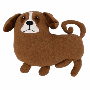 Karlie hondenknuffel Boris bruin