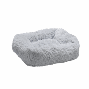 Ligbed Fae grijs pluche