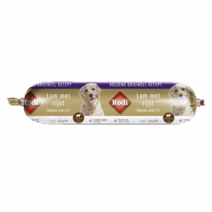 Rodi worst lam en rijst 400 g