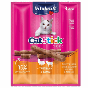 Cat Sticks Mini kalkoen en lam 3 st.