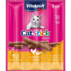 Cat Stick Mini gevogelte en lever 3st.